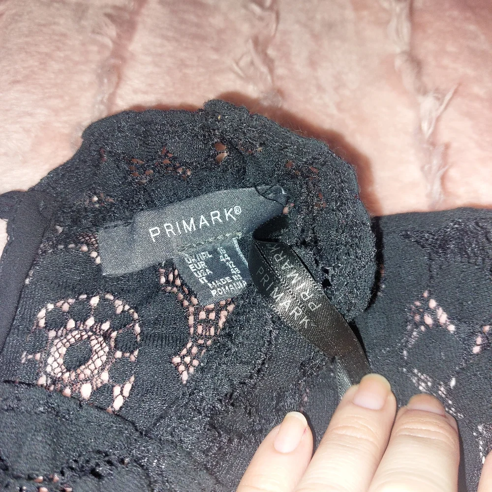 Primark black blouse Size M